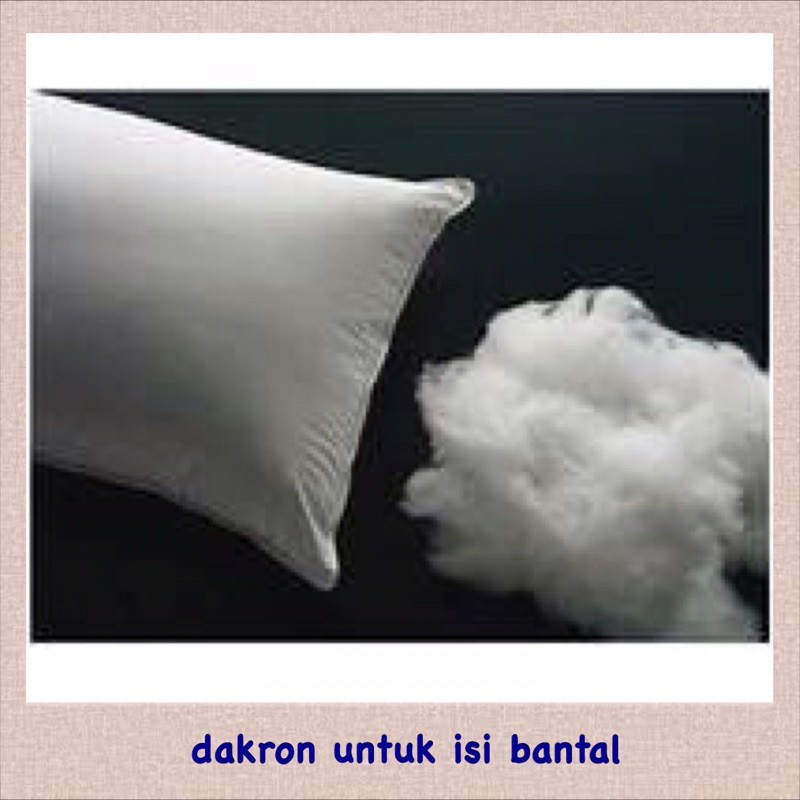 Dakron untuk isi bantal guling boneka | Dacron