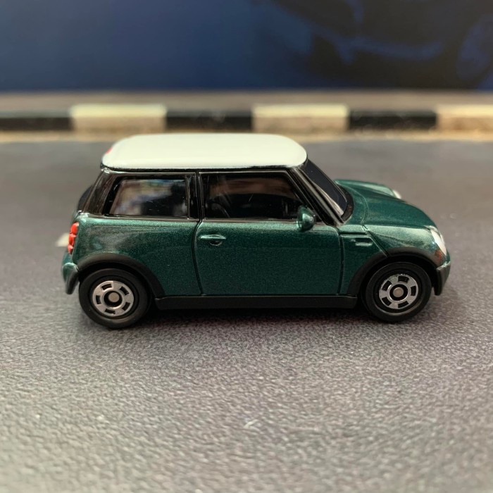 Tomica Mini Cooper Selection - Hijau 07 - Base Besi - Made in China