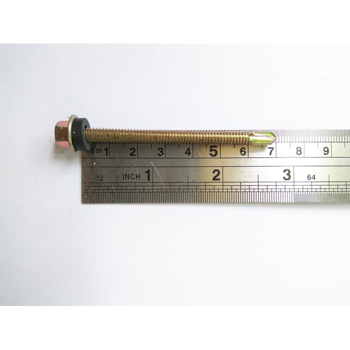 Sekrup Roofing Baut Roofing M5 x 70 Baut / skrup / sekrup / roofing halus / ruping Atap