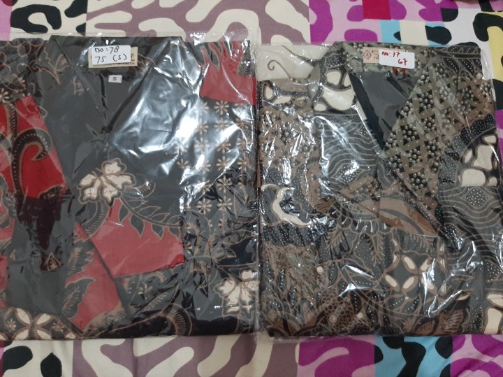 Batik Solo Pria Lengan Panjang Batik Premium Pria Batik Pria Slimfit Slim Fit Batik Aluna-fr067