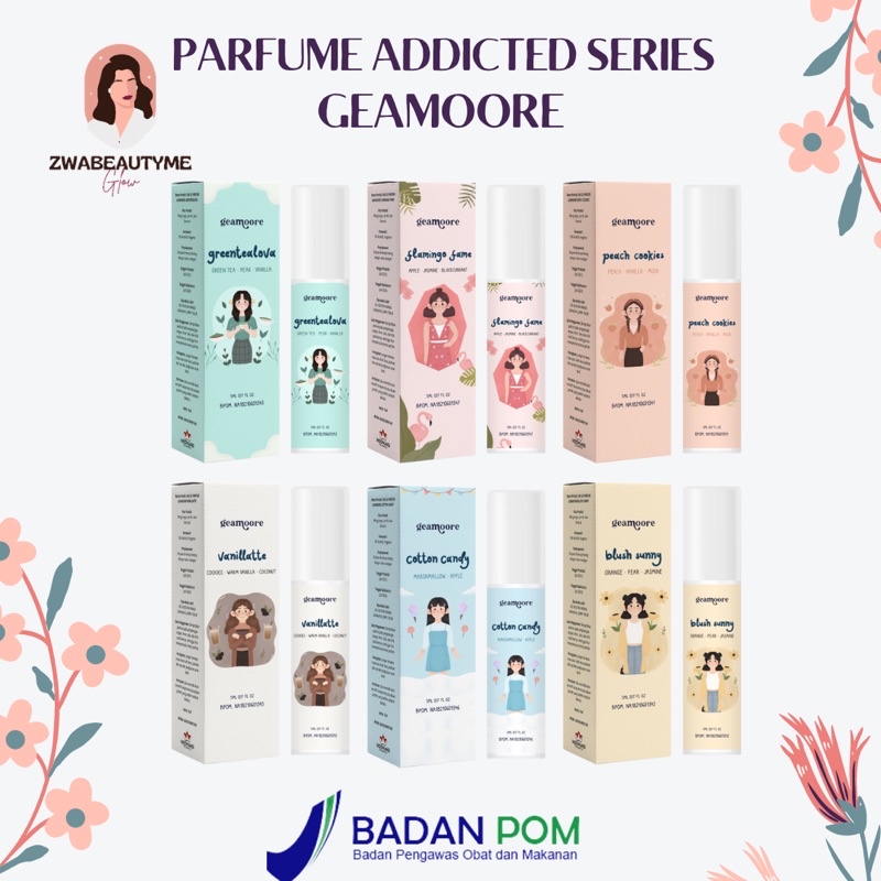 [READY FREE GIFT]GEAMOORE ADDICTED SCENT EDITION 5ML BPOM
