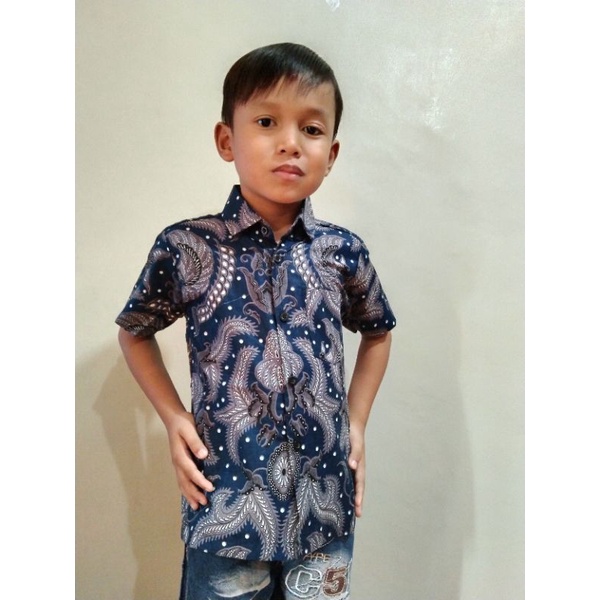 Hem batik anak