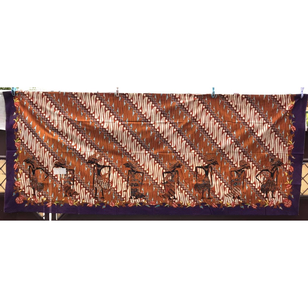 BATIK TULIS KHAS YOGYAKARTA 'WAYANG' (2)