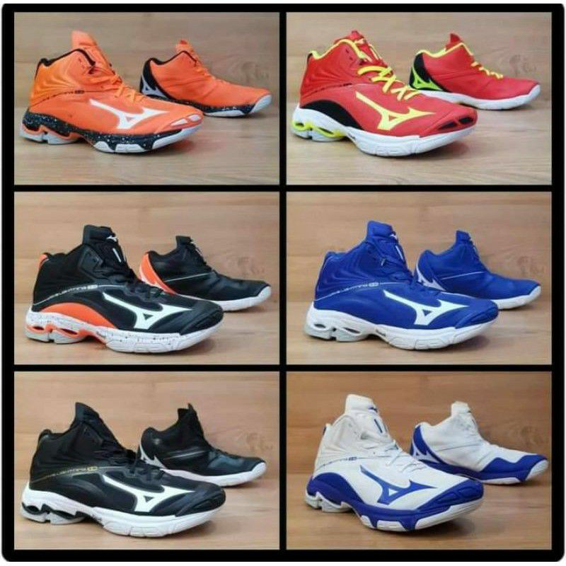 sepatu Mizuno wlz 6 sepatu voli sport olahraga outdoor murah berkualitas terbaru COD