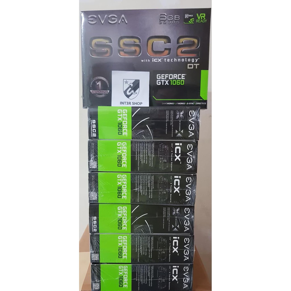 VGA EVGA GTX 1060 SSC2DT 6GB 6665KR