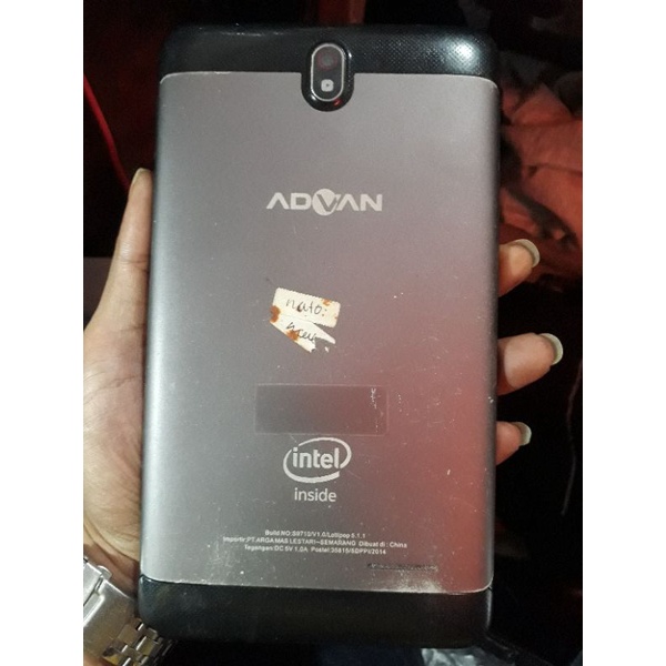 mesin tab advan x7 t9710