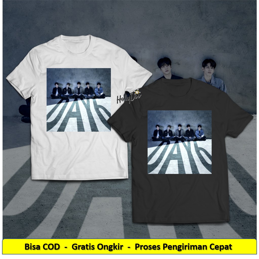 Day6 Kaos Cover Photo T-Shirt Jae Sungjin Young K Wonpil Dowoon Kpop