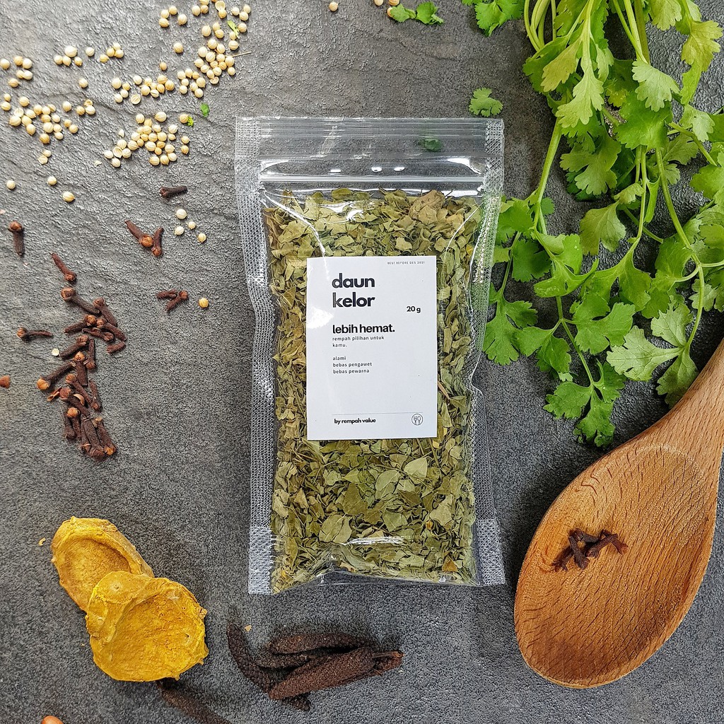 

HEMAT! Daun Kelor Kering / Dried Moringa Leaves - Rempah Value