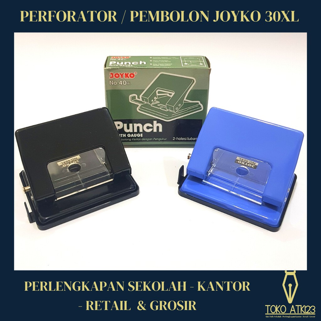 Perforator / Pembolong Kertas / Plong-plongan Merk Joyko No. 40