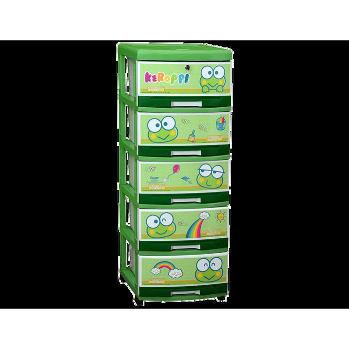 LEMARI PLASTIK NAPOLLY 5 SUSUN KERROPI