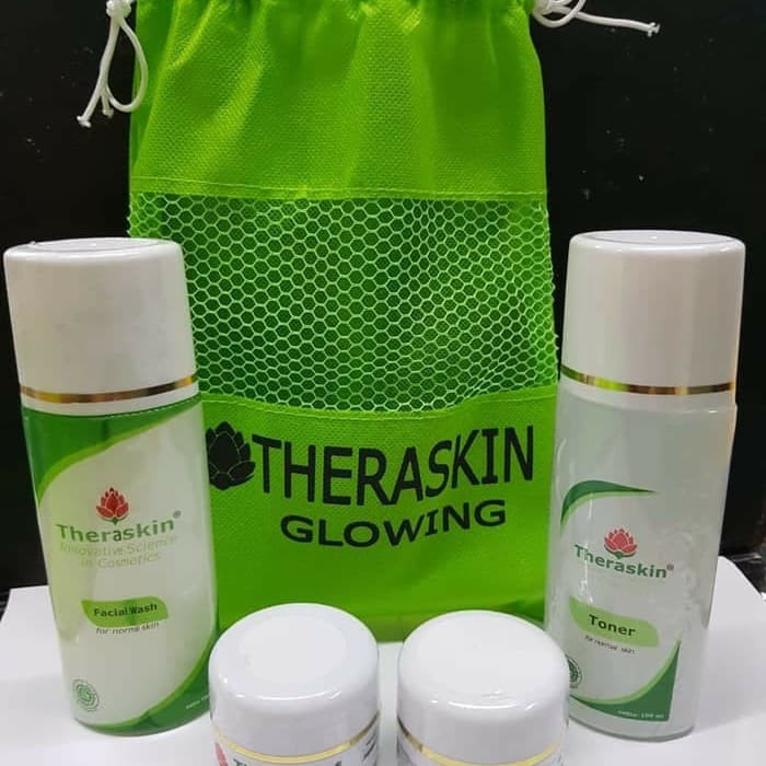 THERASKIN GLOWING TAS/THERASKIN GLOWING/THERASKIN PAKET HARGA GROSIR