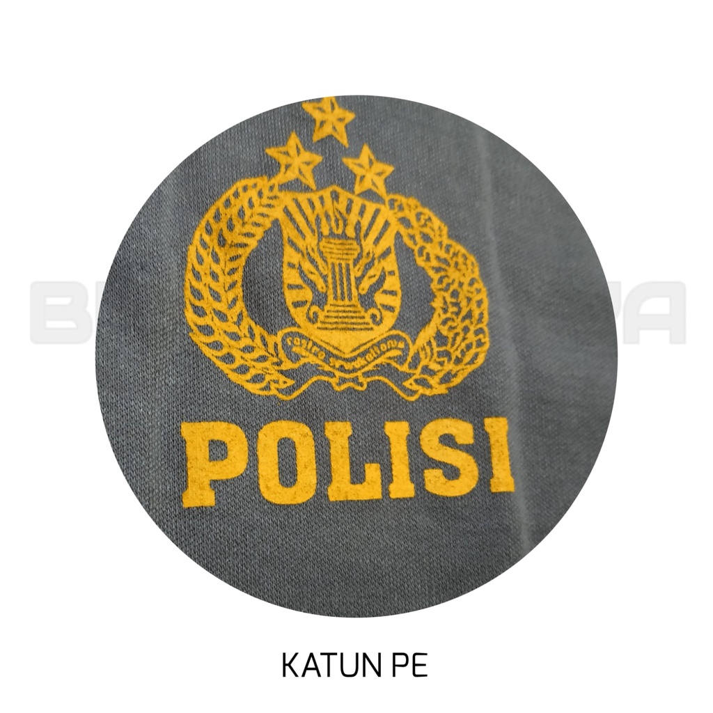 Terbaru Kaos Polisi pria Lengan Pendek Bahan Dryfit