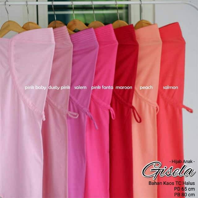 TERMURAHH!!! HIJAB ANAK / JILBAB ANAK SERUT POLOS PREMIUM - BAHAN KAOS TC HALUS - BEST SELLER