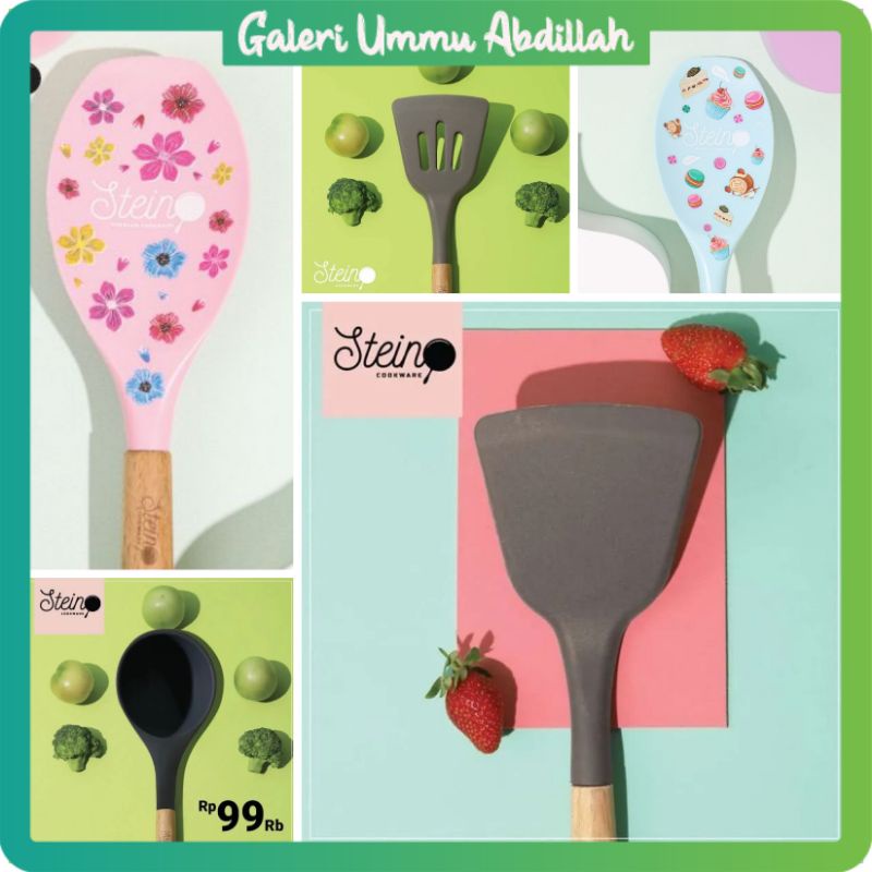 Stein Spatula Sutil Sodet Steincookware Spatula Choco Latte Soup Pico Pink Pico Blue Sutil Per Pcs