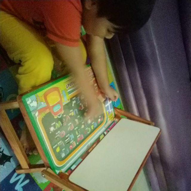 Meja Belajar Lipat Anak Meja Belajar Plus White Board Dengan Karakter Islami