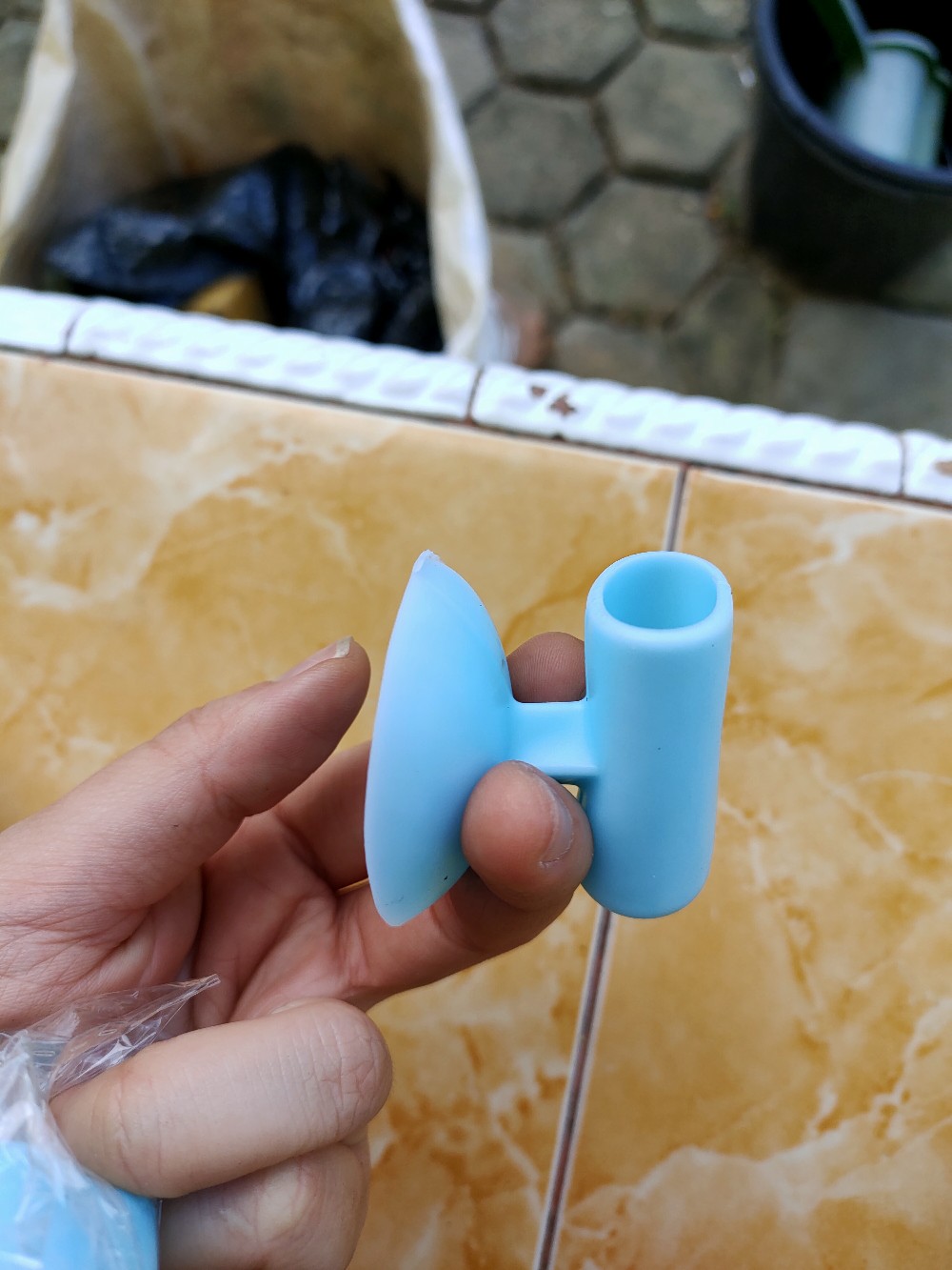 Agb - Aps 808  Alat Pelindung Pintu Silikon - Pelindung Gagang Pintu Peredam Benturan Pintu