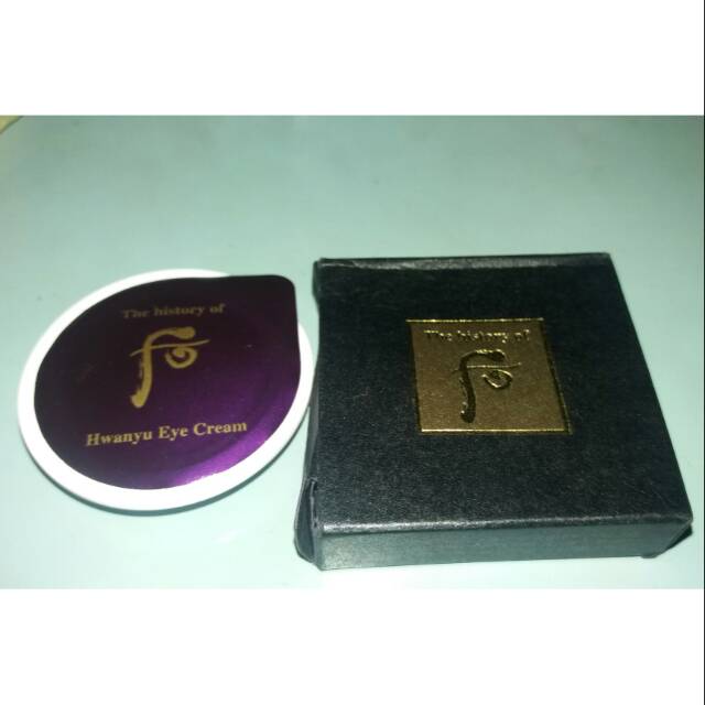 The history of whoo hwanyu eye cream