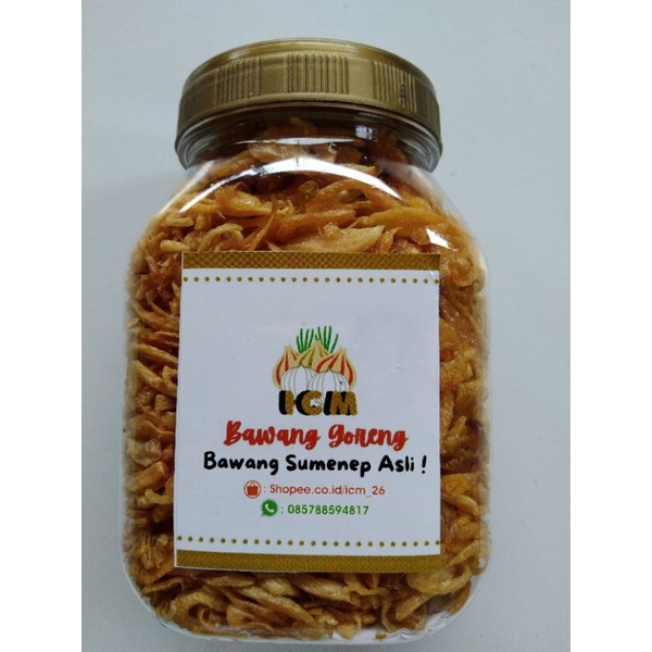 

HG Bawang goreng Sumenep 170gr tanpa tepung