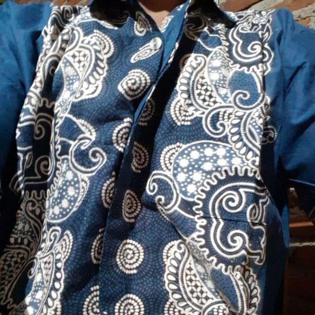 Kemeja/hembatik/bajubatik/pakaianbatik/pakaianpria/batikpria/batikbagus/batikcowok Semi Labirin