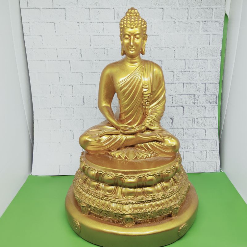 Patung Buddha Sakyamuni fiber