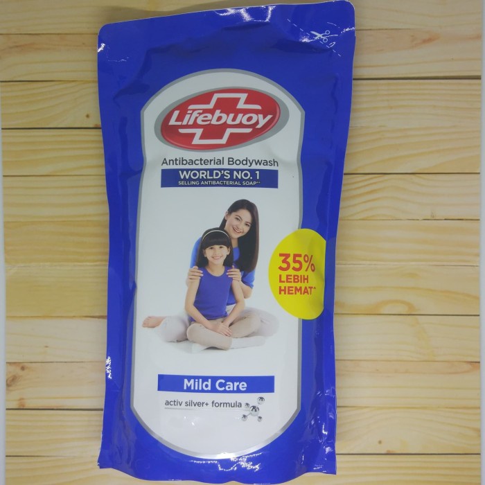 Za2012 Sabun Cair/Liquid Lifebuoy Mild Care Refill 900Ml r0F