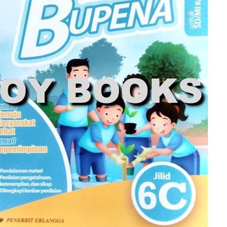 Best Seller Bupena 6a 6b 6c 6d Erlangga Buku Latihan Soal Tematik Sd Kelas 6 Shopee Indonesia