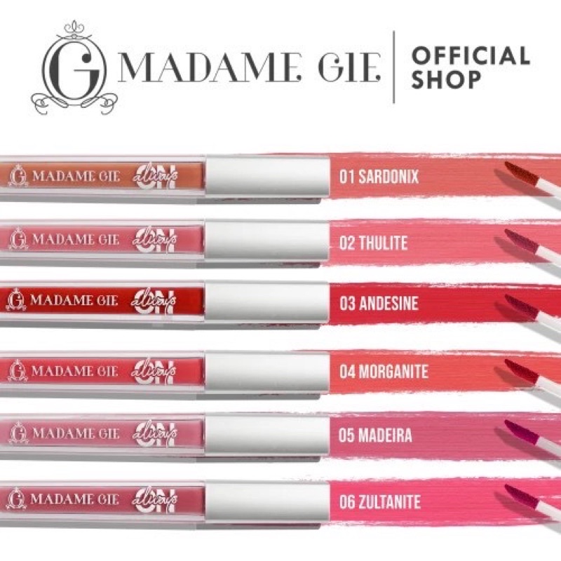 MADAME GIE LIP ALWAYS ON LIP CREAM BPOM