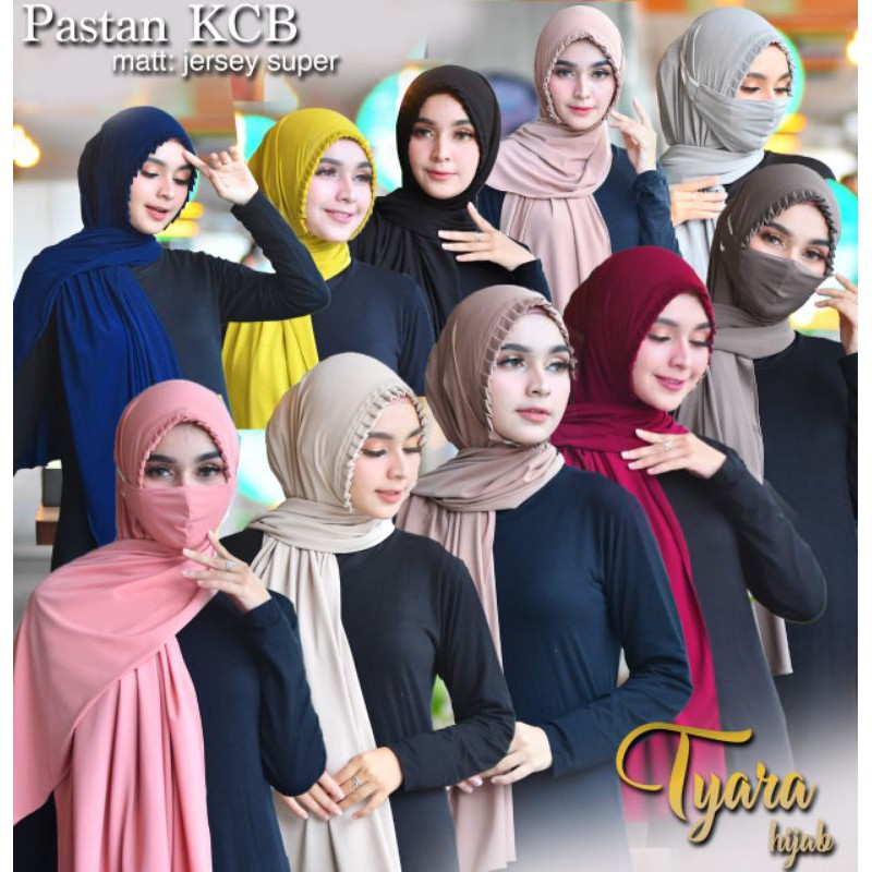Pastan Pashmina KCB Free Masker Original Tyara Hijab