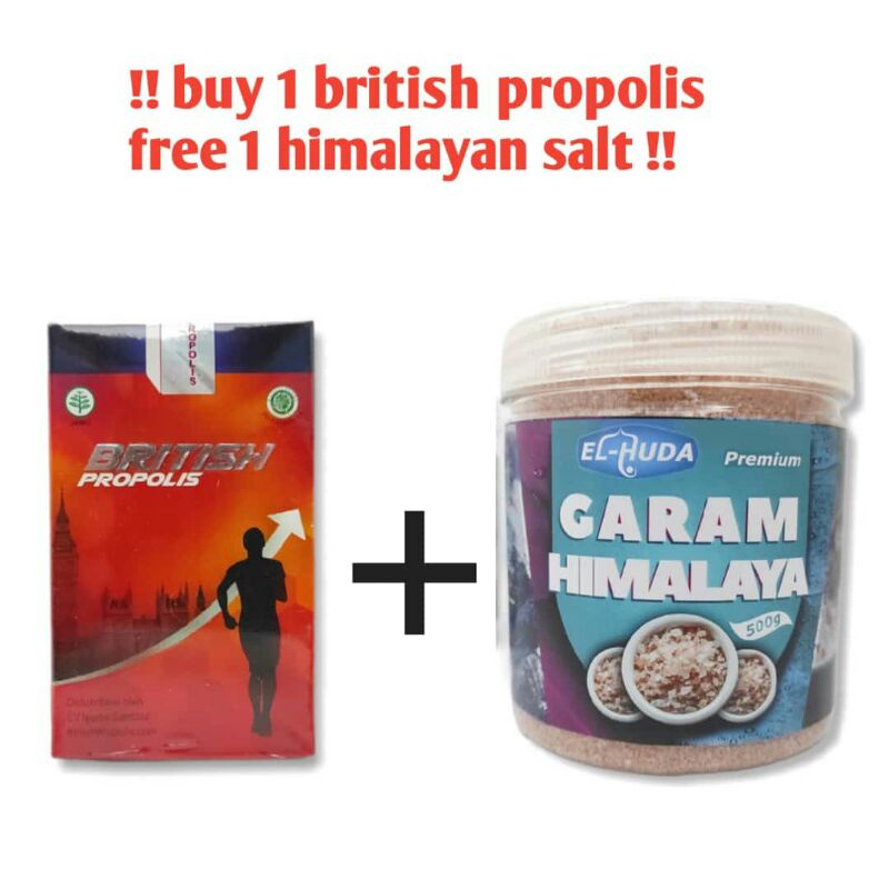 BELI 1 BOTOL ( BONUS 1 BOTOL ) BRITISH PROPOLIS (BP), MENGATASI ASAM URAT, DIABETES, MAAG, PARU2, SA