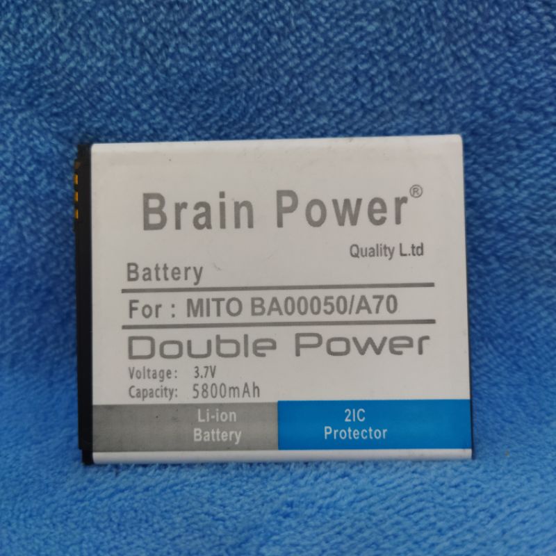 baterai batre Mito BA00050 double power