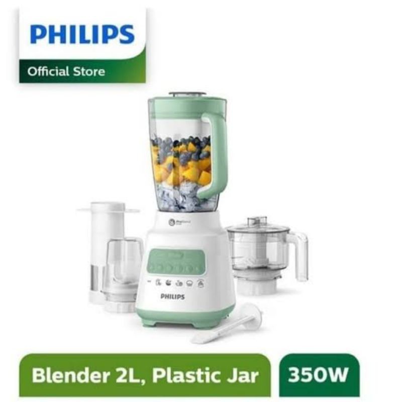 Blender PHILIPS HR 2223 / HR2223 PLASTIK 2L 4 IN 1