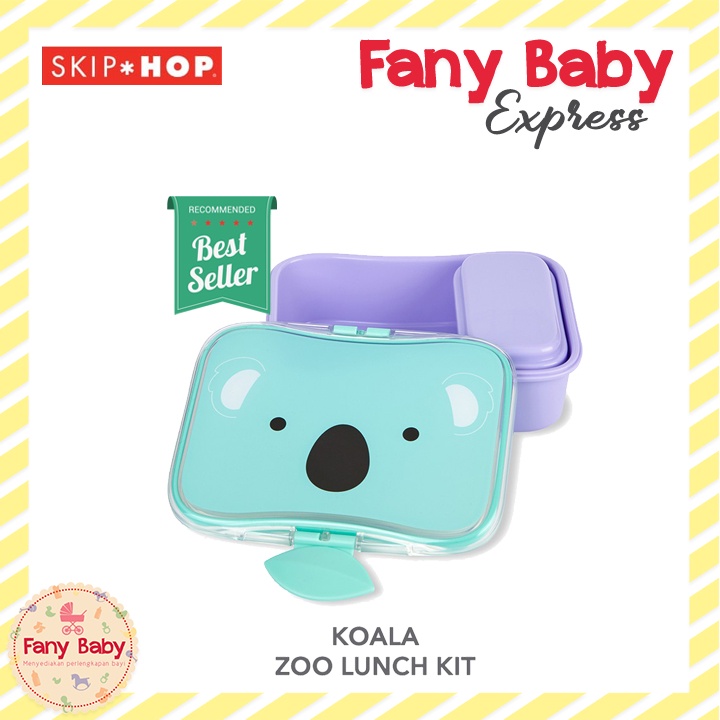 SKIP HOP ZOO LUNCH KIT ENSEMBLE POUR LE DINER 700ML