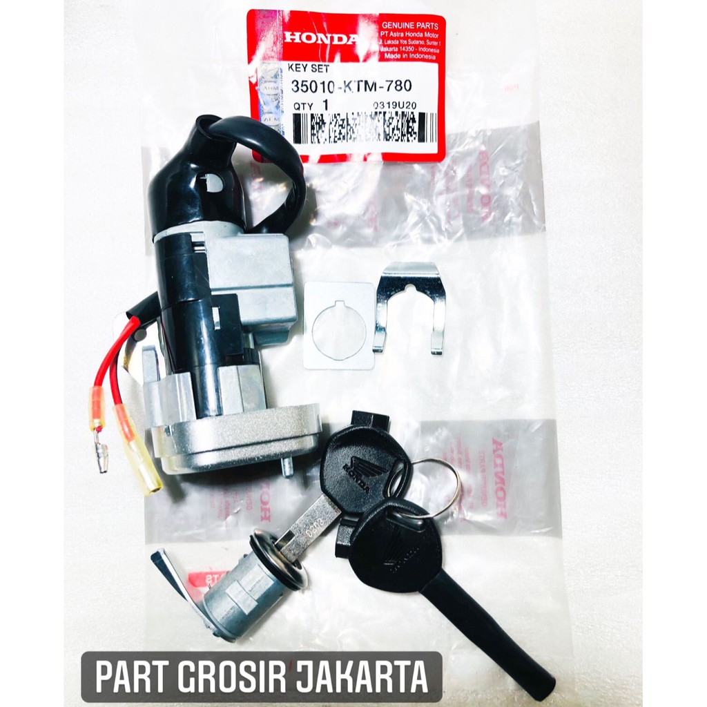 KUNCI KONTAK SUPRA X 125 TAHUN 2006 2007 2008 2009 2010 KODE KTM KEY SET KEYSET MURAH BARU
