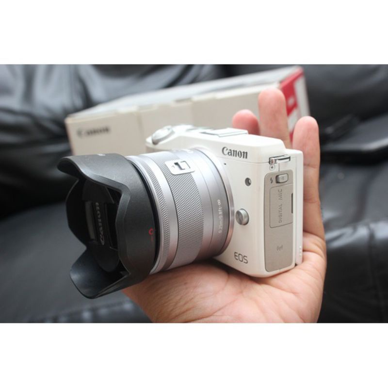 Kamera Mirrorless M3 Canon Putih