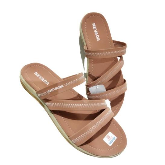 [Mjn31au22ᵞ] sandal wanita Nevada slempang jahit siksak/sandal wanita Nevada