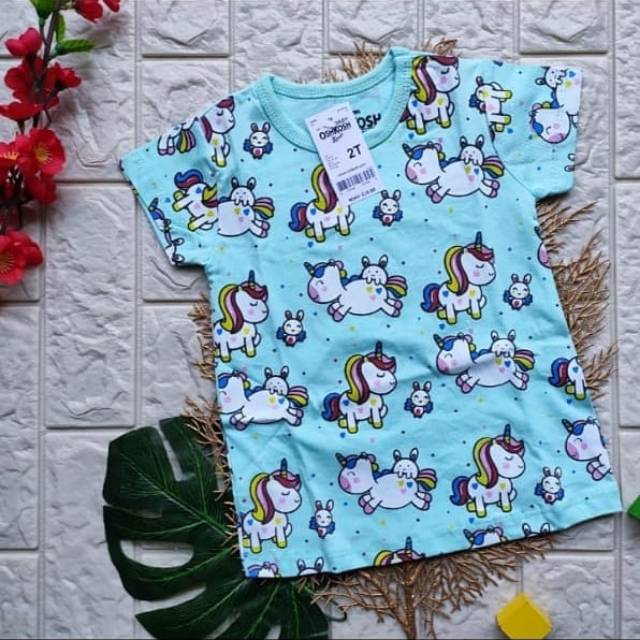 

Unicorn printing Biru Muda