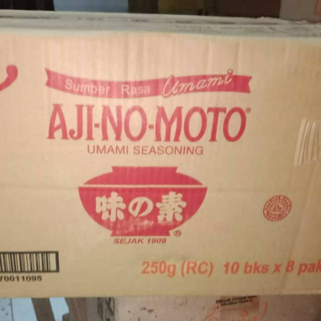 

Ajinomoto 250 gr (dus)