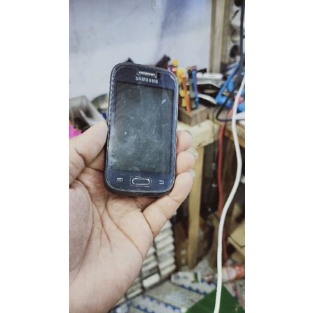 LCD TOUCHSCREEN FRAME TULANGAN BAZELL SAMSUNG YOUNG NEW 2 GT S6310 ORI COPOTAN ASLI CABUTAN NURMAL