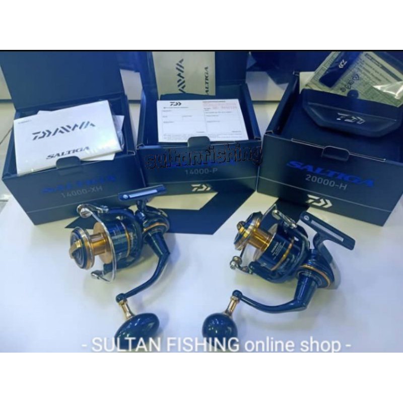 Reel Daiwa SALTIGA 20 8000 10000 14000 18000 20000 P/H/XH Power Handel |  Super top Laut