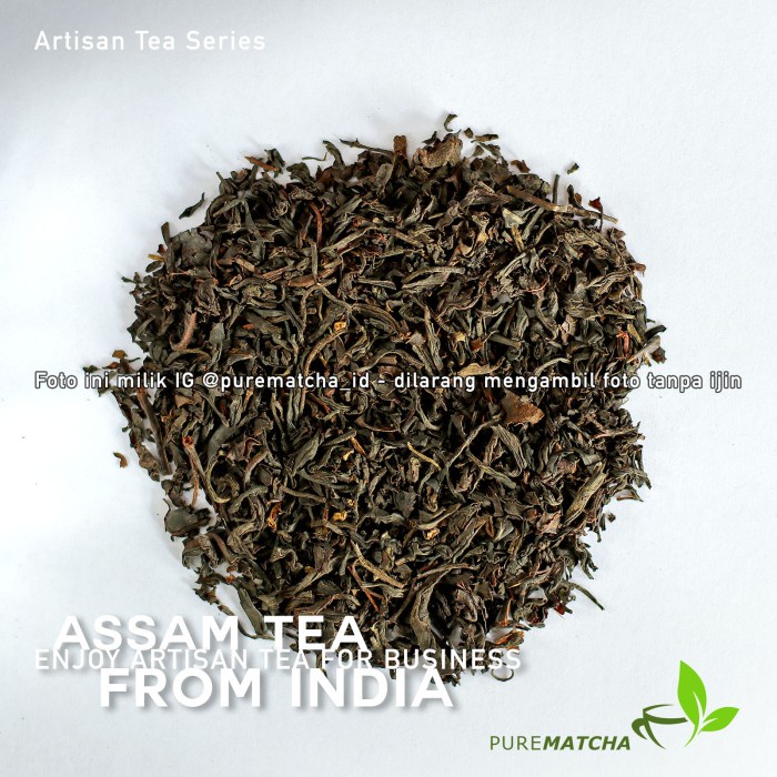 

TEH-DAUN- ARTISAN TEA CAFE - ASSAM INDIA BLACK TEA 10GR TEH HITAM ASSAM INDIAN -DAUN-TEH.