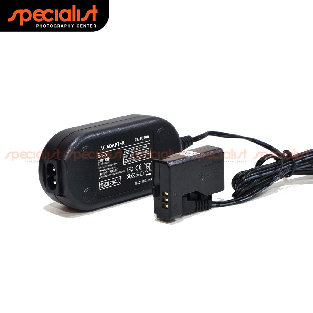 Battery Dummy LP-E10 with DC Coupler