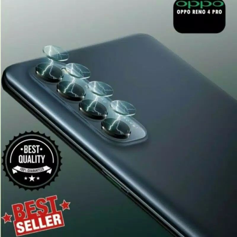 Tempered Glass Kamera Oppo Reno 4 Pro - TG Anti Gores Camera Pelindung Lensa Oppo Reno4 Pro Premium