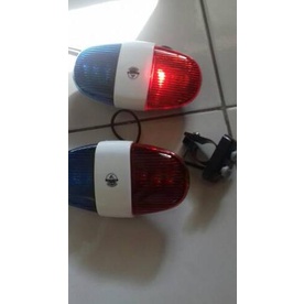 ➶ Bel polisi sepeda LED banyak mainan anak klakson music sepeda sirine polisi sepeda bicycle kids ☺