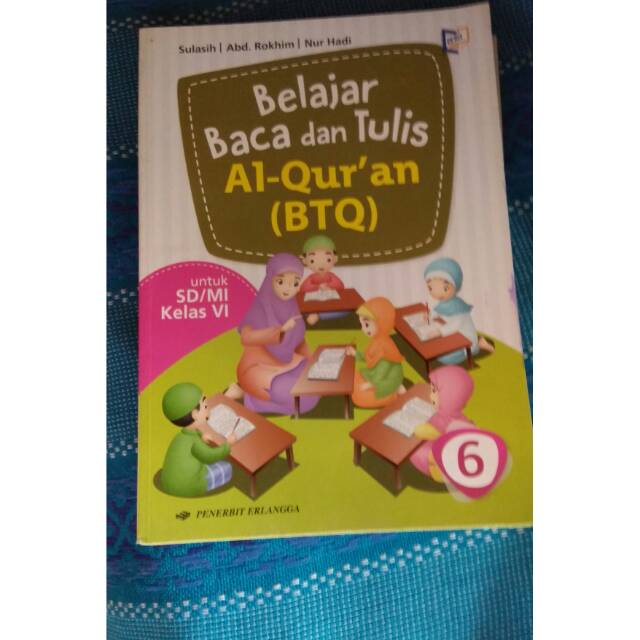 Buku BTQ kelas 6
