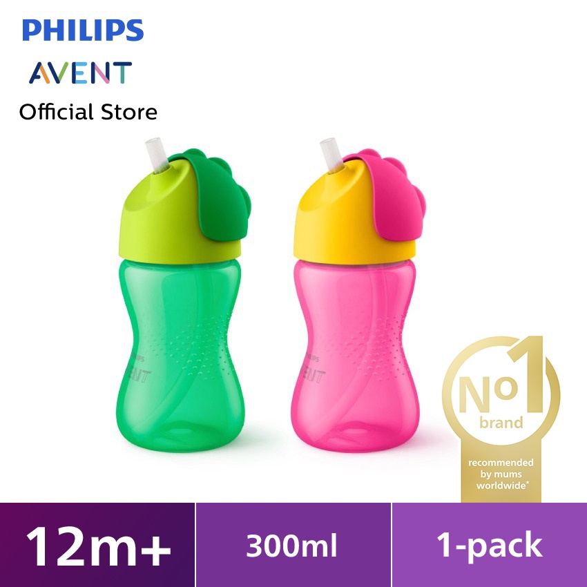 Philips Avent Straw Cup 300 ml Single Mixed SCF798/00 Botol Minum Anak