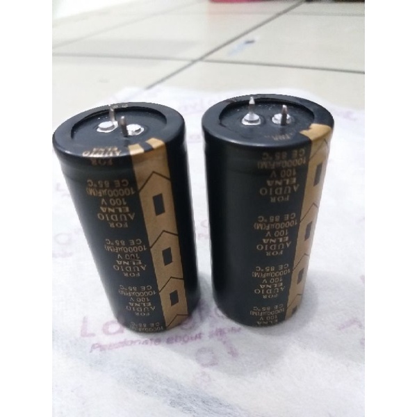 capasitor kapasitor elco 10000uf 100v audio elna original