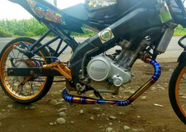 Header knalpot racing kidal cobra-leheran knalpot-pipa knalpot kiri satria vixion mx king cbr face