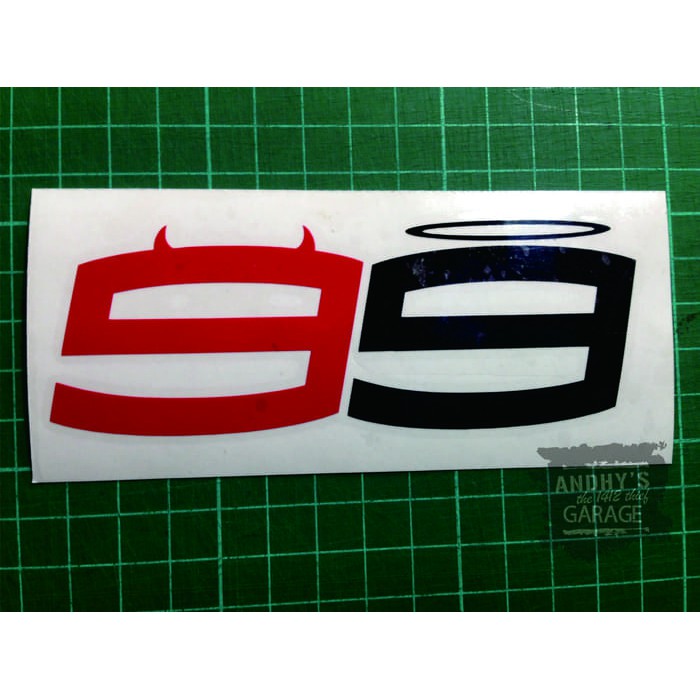 Sticker Jorge lorenzo 99