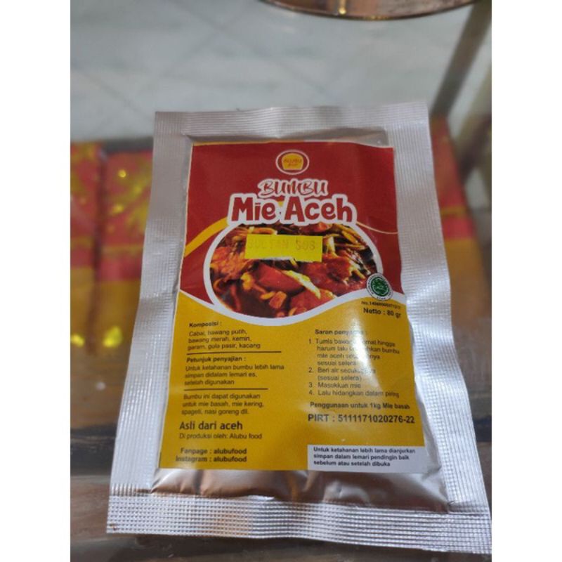 

Bumbu mie aceh original | bumbu khas aceh