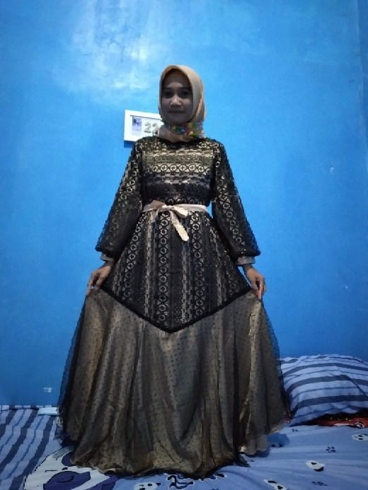 Maura Couple - Sania Ruffle Batik Couple Ori Ndoro Jowi Dnt Garansi Termurah Shopee - Batik Couple